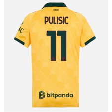 AC Milan Christian Pulisic #11 Tredjedrakt Kvinner 2025-26 Kortermet